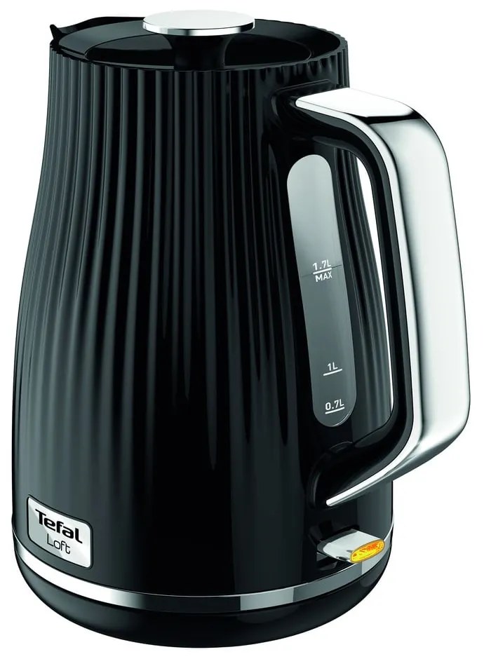 Cană electrică fierbător negru 1,7 l Loft KO250830 – Tefal