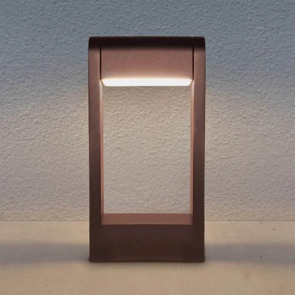 Brilagi - Lampă LED de exterior CROTONE LED/7W/230V maro IP54 30 cm