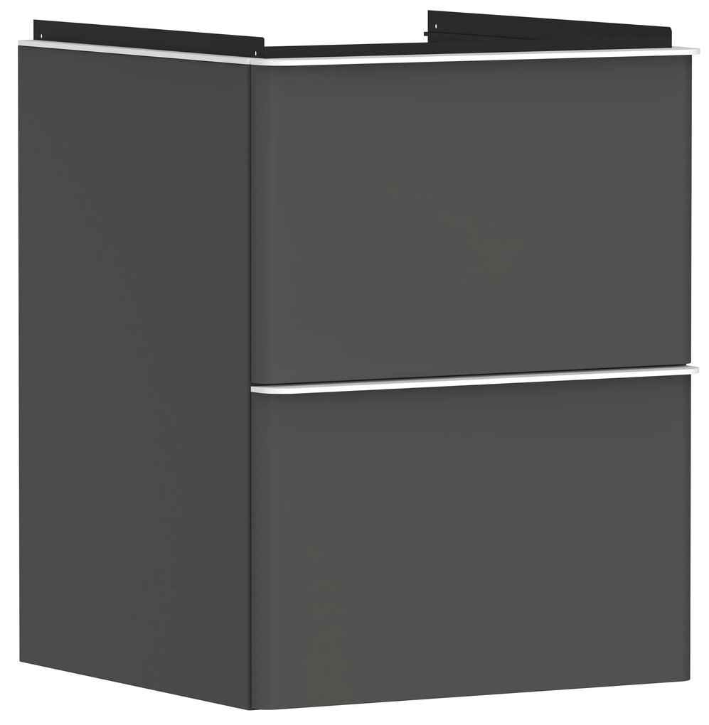 Hansgrohe Xelu Q dulap 48x49.5x60.5 cm sub chiuveta pe perete alb-gri 54020700