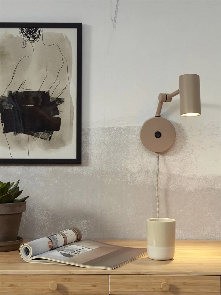 Aplica de perete metal design modern Montreux sand