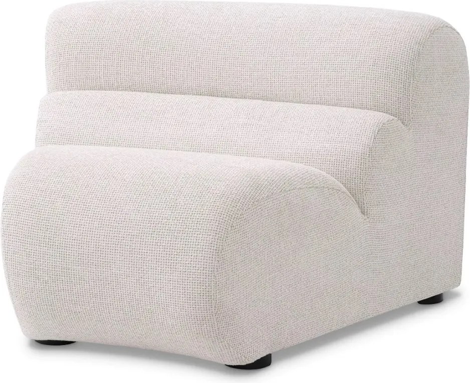 Modul colt interior, Canapea modulara design LUX Lindau, off-white