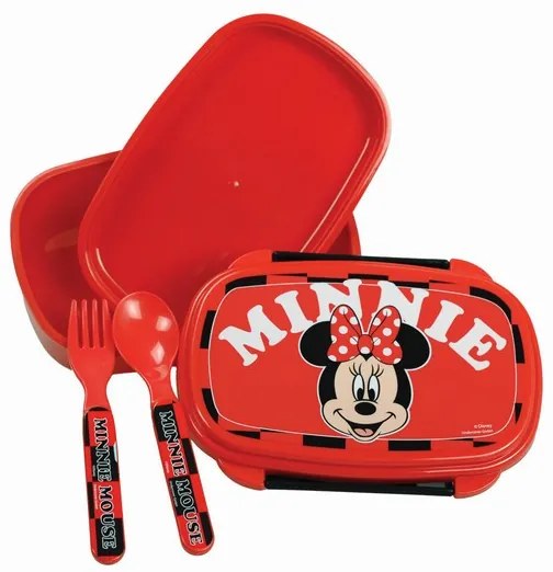 Disney Minnie Surf cutie sandviș + set tacâmuri