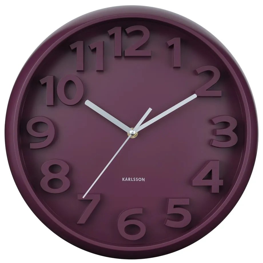 Ceas de perete ø 33,5 cm Elevated Classic Numbers – Karlsson