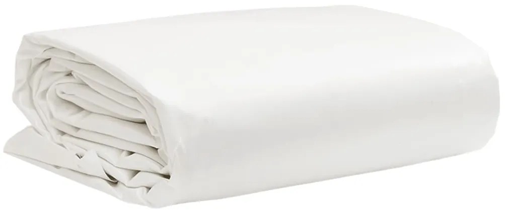 vidaXL Prelată, alb, 3x6 m, 650 g/m²