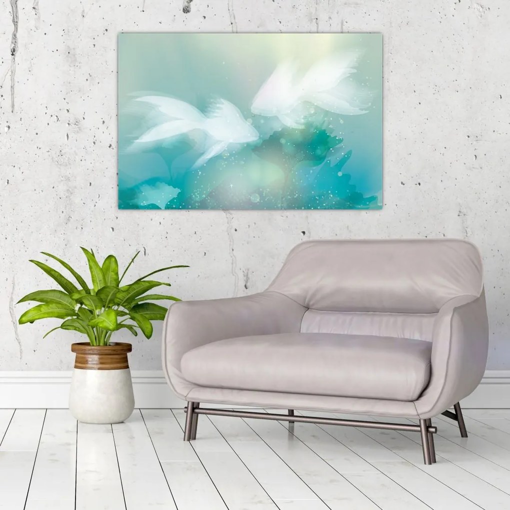 Tablou - Peștișori (90x60 cm)