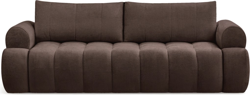 Canapea extensibilă Mavelia - împletitură maro Kiara 856