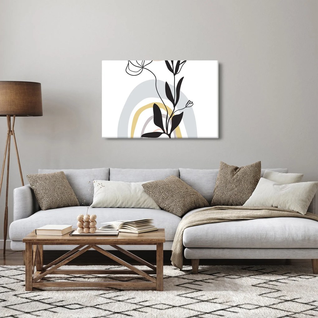 Tablou - Flori într-o vază N⁰1 (90x60 cm)