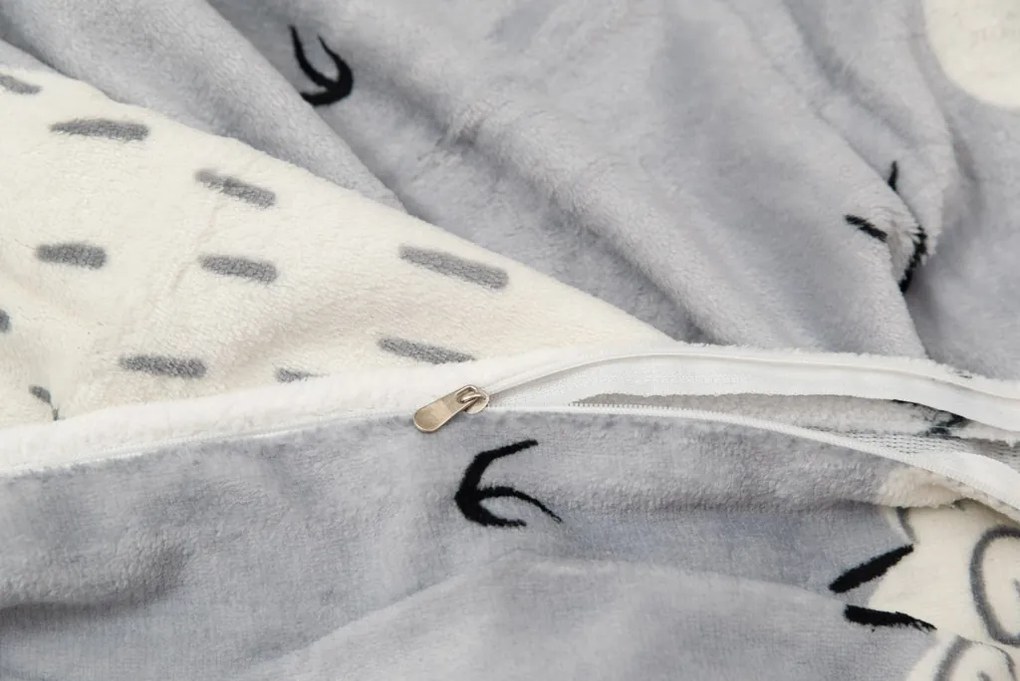 Lenjerie cocolino SHEEP Culoare Gri / Crem