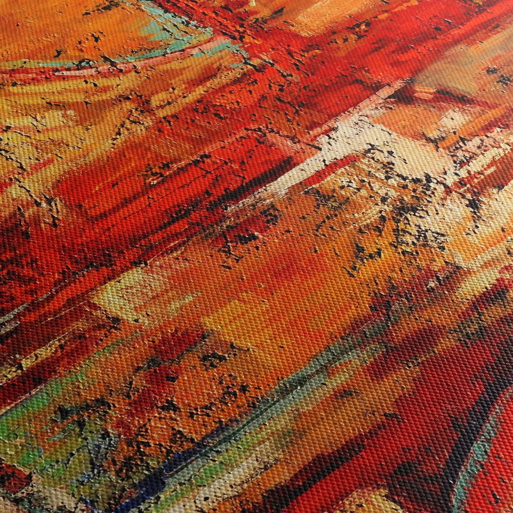 Tablou cu pictură pe pereți (90x60 cm)