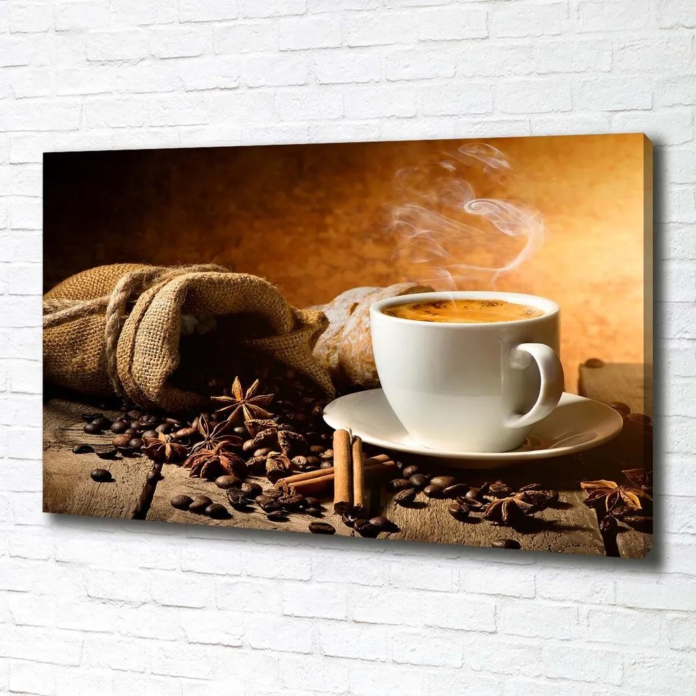 Tablou pe pânză canvas Cafea si mirodenii