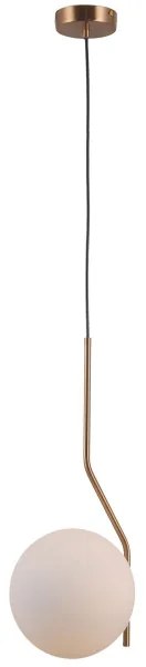 ITALUX PND-3300-1-HBR - Lustră pe cablu CARIMI 1xE27/5W/230V alamă