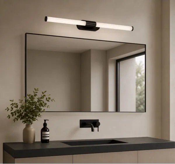 Rabalux 75097 - Iluminare LED pentru oglindă de baie TENEBRA 8W/230V IP44 60 cm negru
