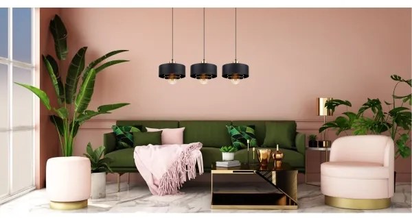 Lustră pe cablu VEST 3xE27/60W/230V