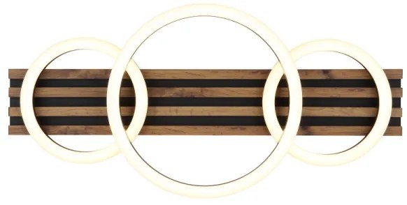 Plafonieră LED Globo 67353D3 TISHA LED/24W/230V 3000K 30x62 cm