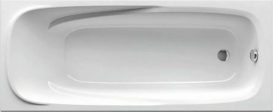Ravak CP11000000 - Cada VANDA 160 x 70 cm, acrilică, alb lucios