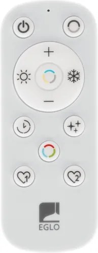 Eglo 901824 - Pendul LED dimabil MEZZOMONTE, 2xLED/20W/230V, bej + telecomandă