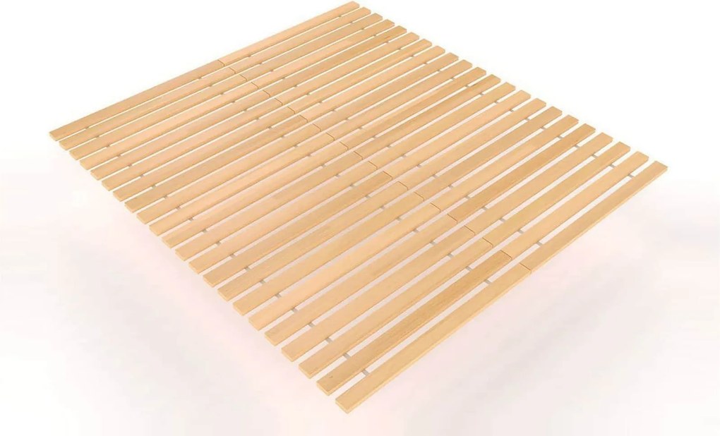 Somiera lemn masiv Lamelară Fixă Compactată Pin - 200x200cm