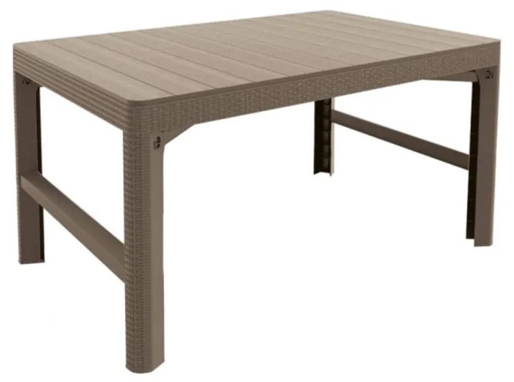 Masă de grădină Lyon din ratan pentru cappuccino