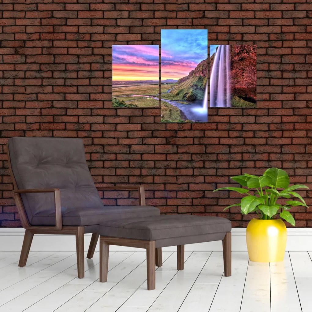 Tablou - Cascada Seljalandsfoss (90x60 cm)