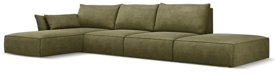 Colțar verde (pe partea stângă) Vanda – Mazzini Sofas