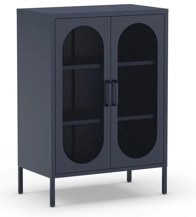 Dulap albastru închis 70x100 cm Diora – Marckeric