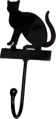 Cuier pisica neagra h14 cm
