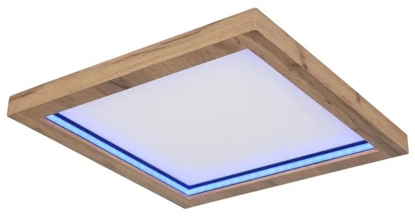 Plafonieră LED RGBW dimabilă BRANZA LED/24W/230V Globo 41374-24 + telecomandă