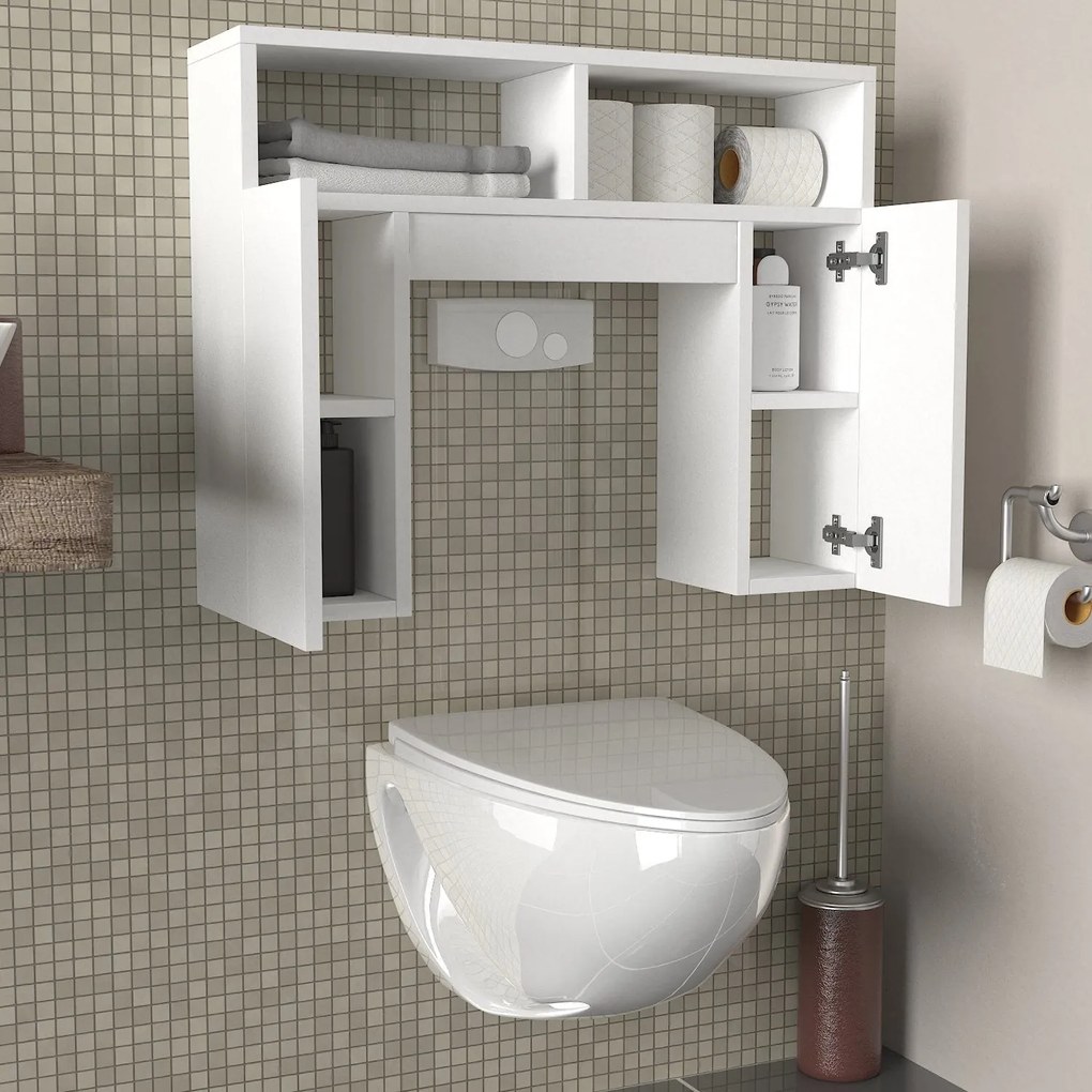 Cabinet de baie Geronimo - White