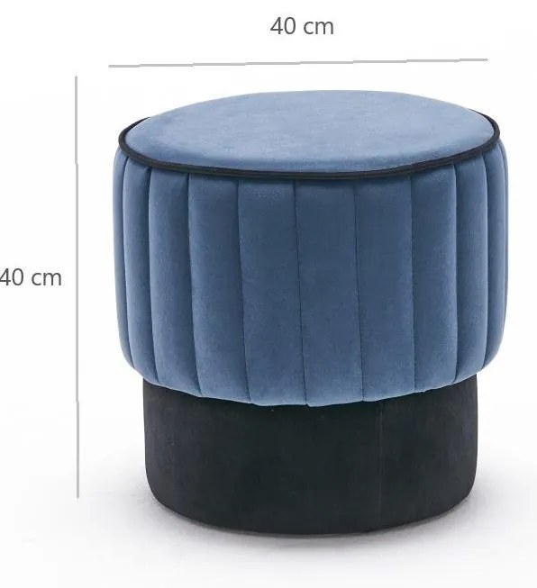 Taburete Roserina (albastru + negru). 1107256
