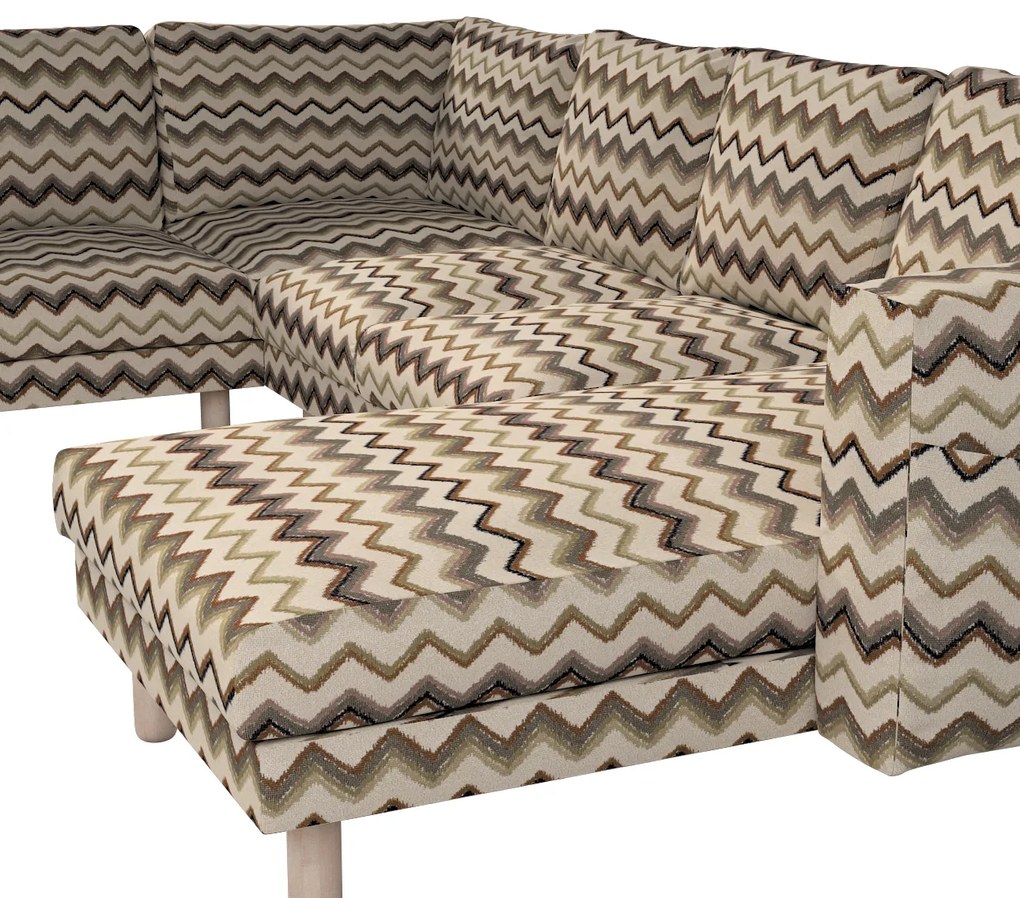 Husă pentru canapea de colț Norsborg cu 5 locuri și șezlong Norsborg