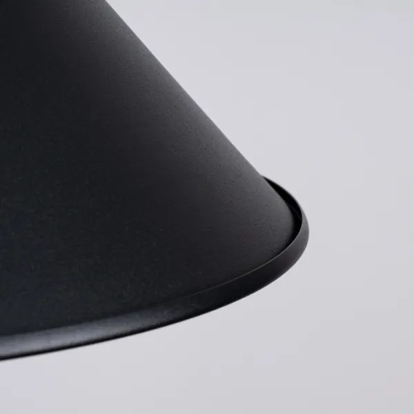 Lustră pe cablu Sollux SL.1320 JAGA 1xE27/15W/230V negru