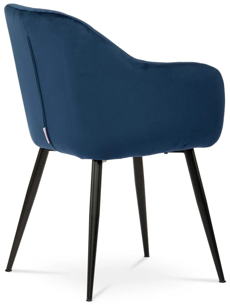 Set de scaune de sufragerie PIKA BLUE4, 2 buc