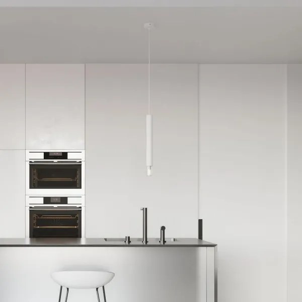 Lustră pe cablu VIZIER 1xG9/12W/230V albă Sollux SL.0957