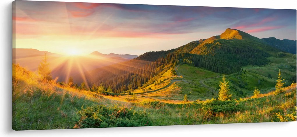 Tablou - Peisaj de vară (120x50 cm)