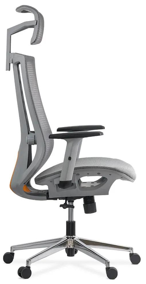 Scaun ergonomic cu suport lombar SYYT 9510 gri