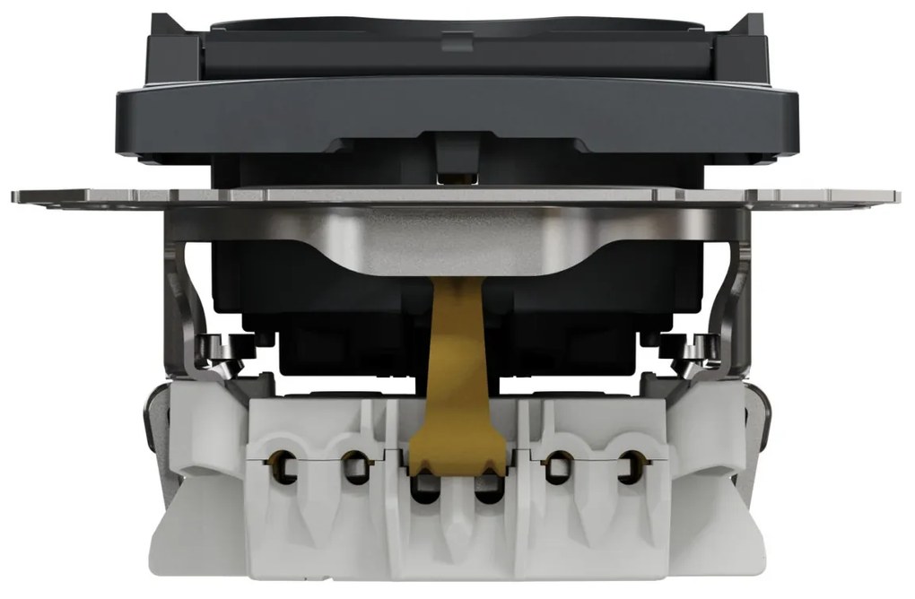 Priza simpla cu impamantare, cu capac, 16A, IP20, antracit, Schneider Sedna Design