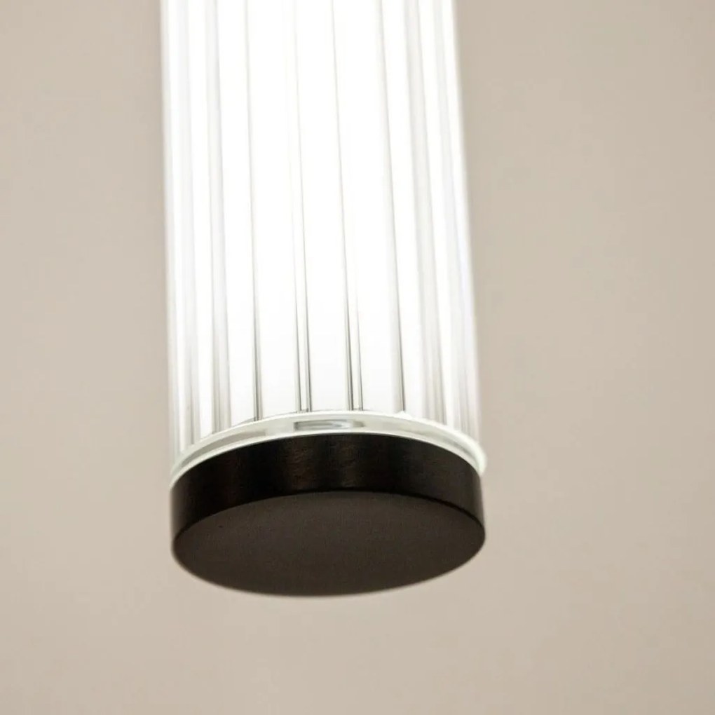 Lustra LED smart cu telecomanda COMO titan periat