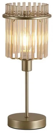 Veioza/Lampa de masa decorativa Swizzle champagne