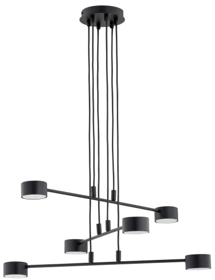 Lustră pe cablu MODUS 6xGX53/12W/230V negru