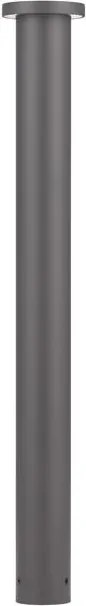 Stalp de exterior LED 2700K, IP65 BAST H-65cm gri inchis