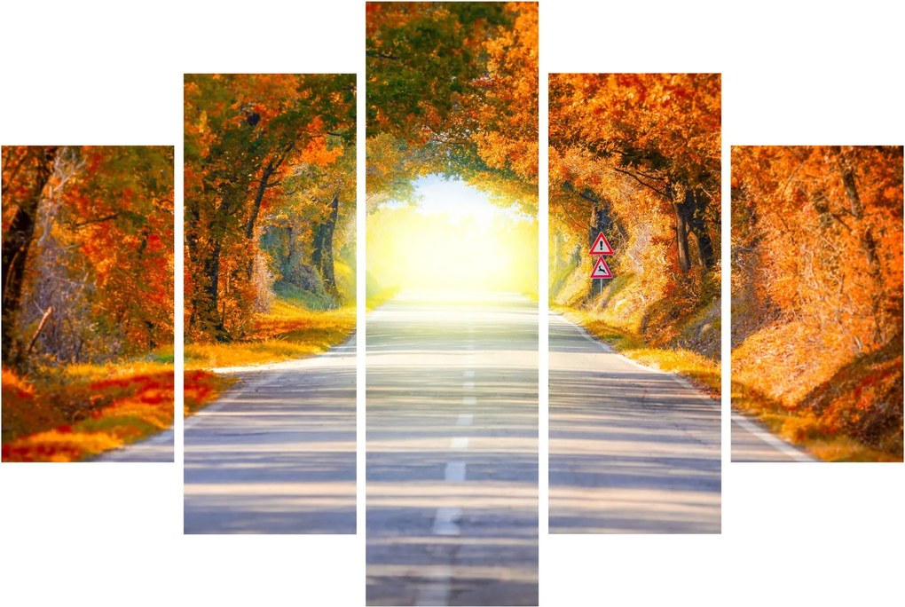 Tablou - Poarta din copaci (150x105 cm)