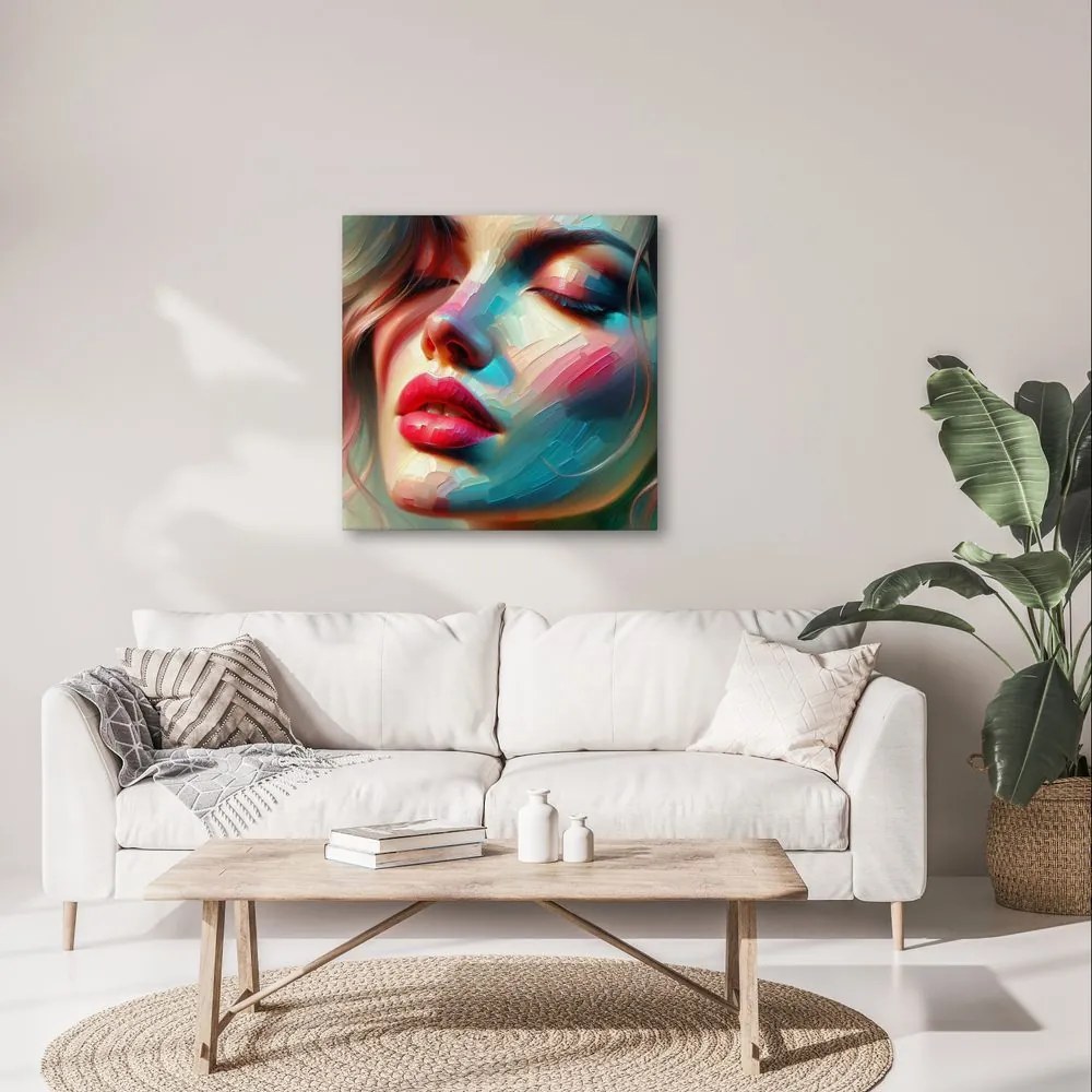 Tablou portret feminin abstract