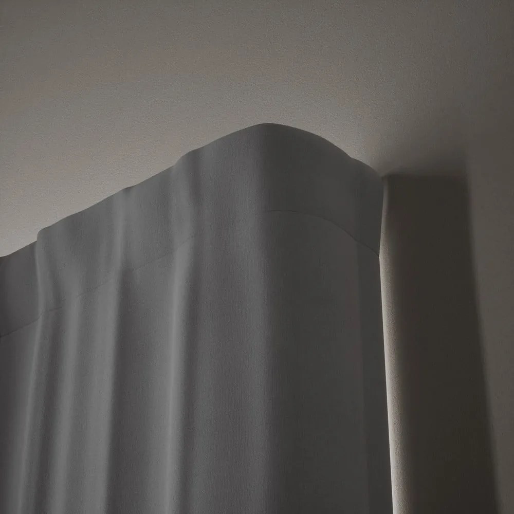 Galerie de perdea 168 - 365 cm extensibilă din oțel Twilight – Umbra