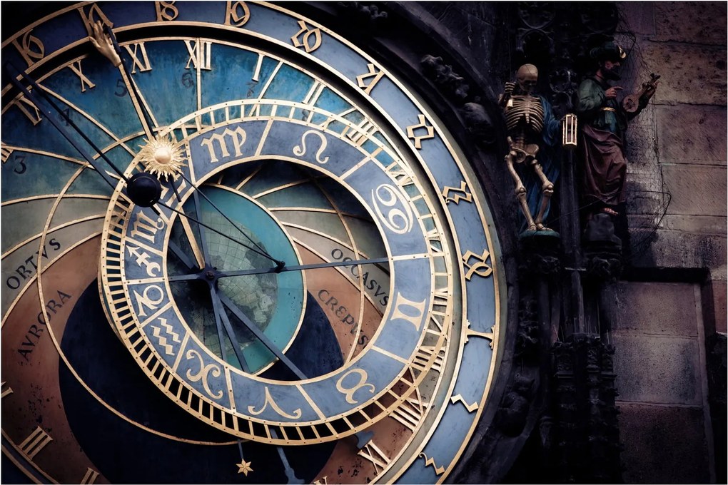 Tablou - Orloj, Praga (90x60 cm)