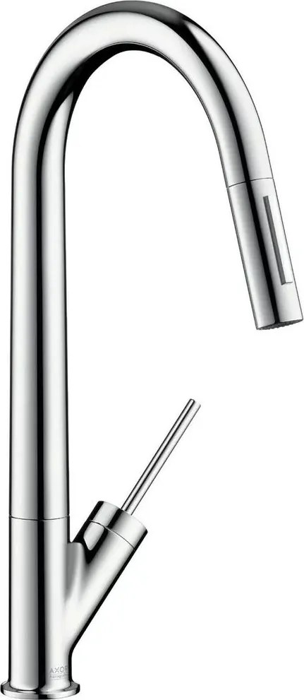 Baterie bucatarie cu dus extractibil Hansgrohe Axor Starck 270