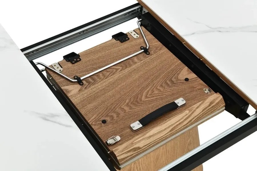 Masa extensibila, Ceramica Alba, Furnir, UNIQUE 160-200cm