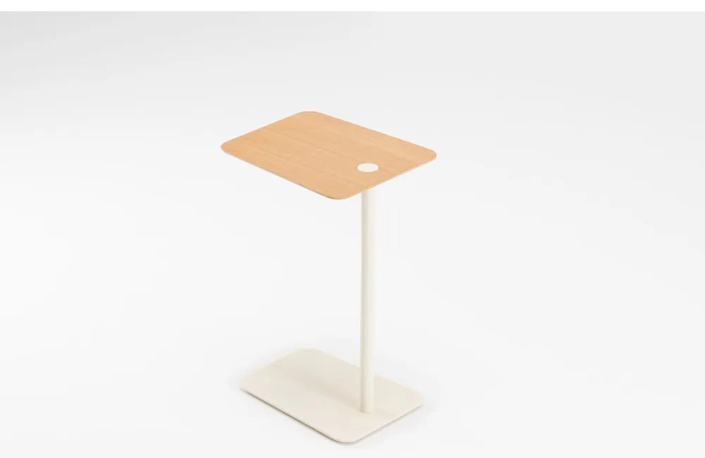 Măsuță auxiliară din metal 42x34.6 cm Loop - Gazzda