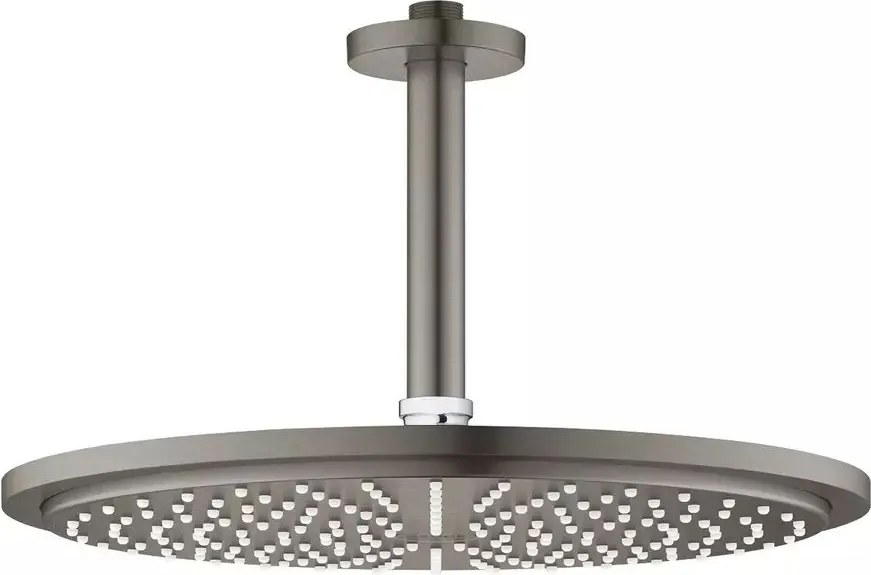 Palarie si brat de dus Grohe Rainshower Cosmopolitan 310 finisaj antracit periat Hard Graphite cu 1 functie