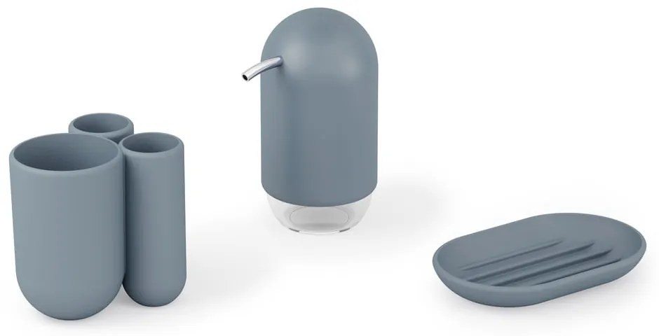 Săpunieră albastră din plastic Touch – Umbra