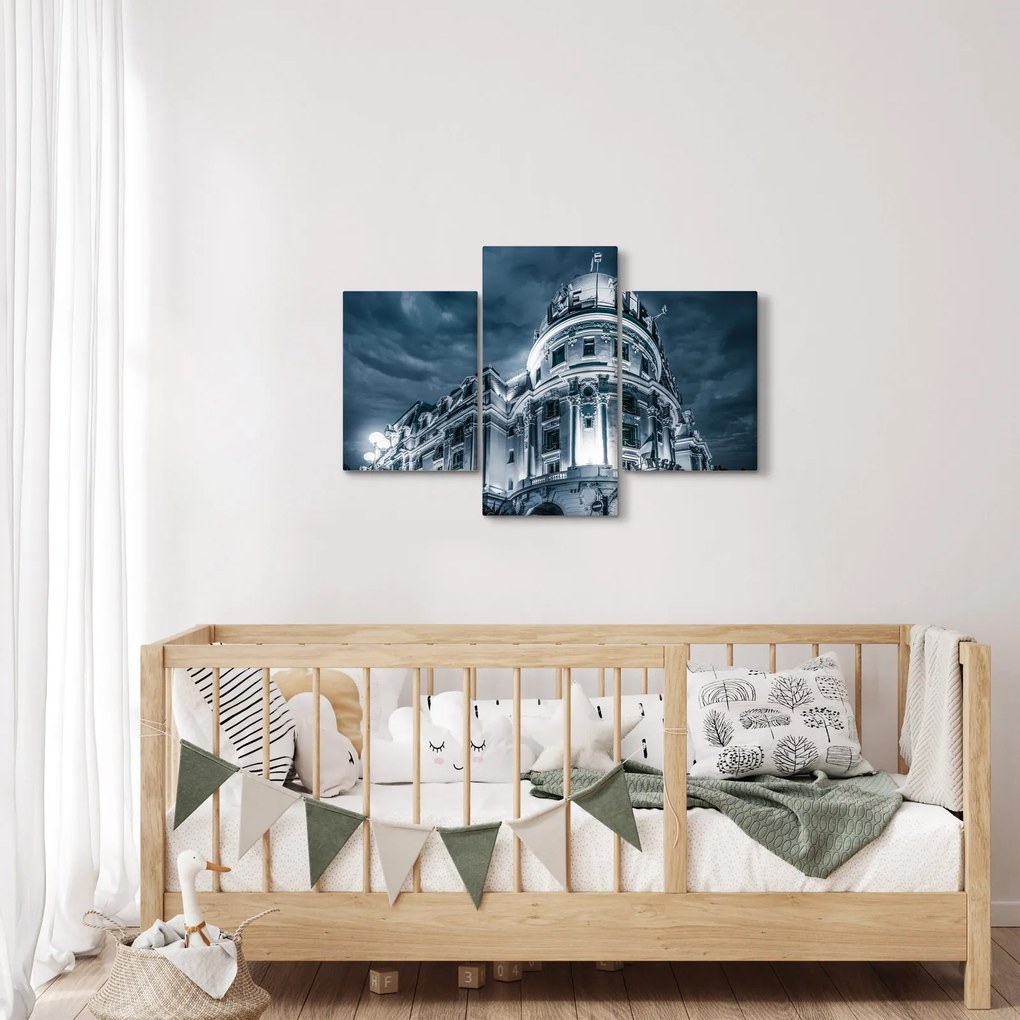 Tablou cu arhitectură în întuneric (90x60 cm)